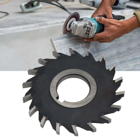 Gear Cutter Disc Set For Metalworking And Machining, HSS Gear Milling Cutter, 100 By 6 mm Disc Shaped Cutter With 32 mm Bore, 18 Tooth