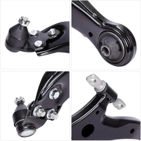 Two Piece Front Lower Control Arm With Ball Joint Replacement Kit For Lexus ES300 ES330 ES350 RX330 RX350 Toyota Avalon Camry Highlander Solara 2002 Through 2011 Beefed Up Suspension Upgrade K620333 K620334