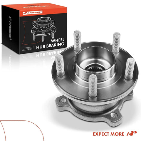 Rear Wheel Bearing And Hub Assembly 5-Lug Compatible With Ford Escape 2013 2019 AWD And Lincoln MKC 2015 2019 AWD