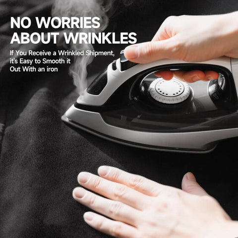 Iron smoothing Suede Auto Headliner Fabric 120 By 60 Inches With Foam Backing Black Interior to remove wrinkles