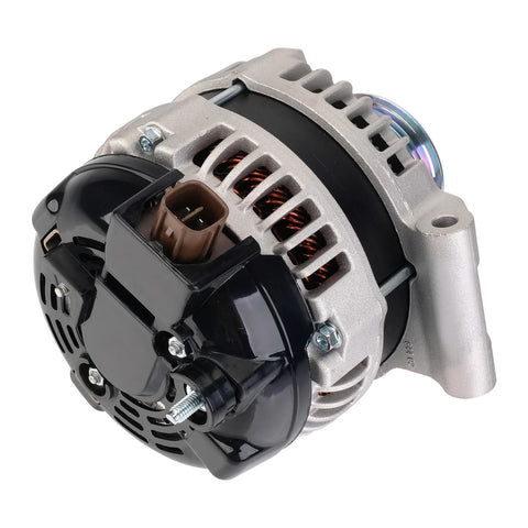 Side view of Drop In Ready Alternator Replacement For Acura CSX 2.0L TSX 2.4L Honda Accord 2.4L Civic 2.0L CR V 2.4L Element 2.4L 2003 2011