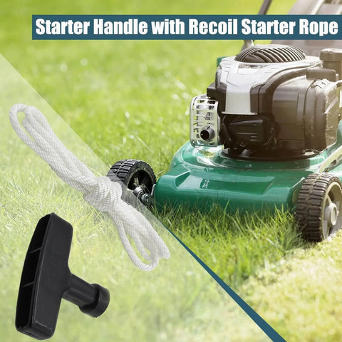 Lawnmower with Two Pack 4 Foot Pull Cord Rope Replacement For GX200 GX120 GX240 GX270 Champion Generators With Recoil Starter Handle