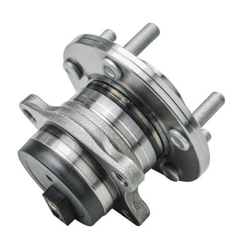 Rear Wheel Bearing And Hub Assembly For 2007 2014 Mazda CX 9 FWD With 5 Lugs And ABS 2 Piece Kit Drop In And Includes 10 Year Warranty