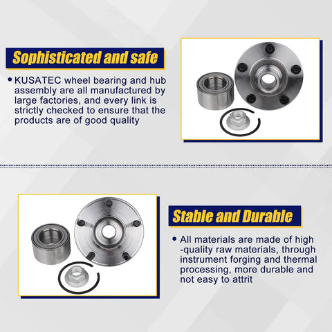 Front Wheel Bearing And Hub Assembly 518515 Fits Ford Escape 2001 2012 Mazda Tribute 2001 2011 Mercury Mariner 2005 2011