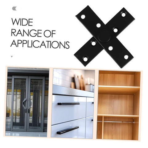 360 Degree Pivot Hidden Door Hinge For Concealed Doors And Secret Bookcases Heavy Duty Stainless Steel Hardware Easy Install