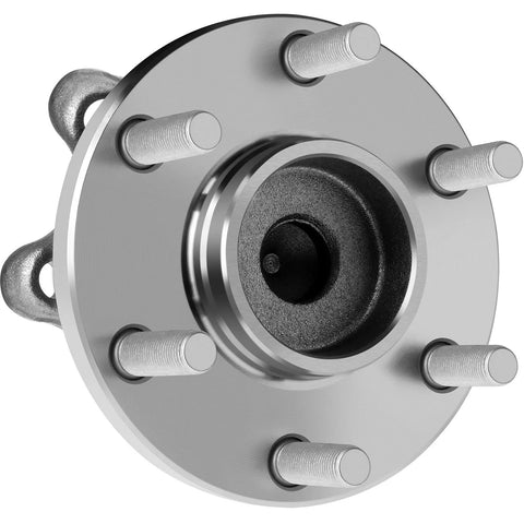 2 Pack Front Wheel Hub Bearing Assembly With ABS Sensor For Nissan Frontier 6 Lugs, close-up view