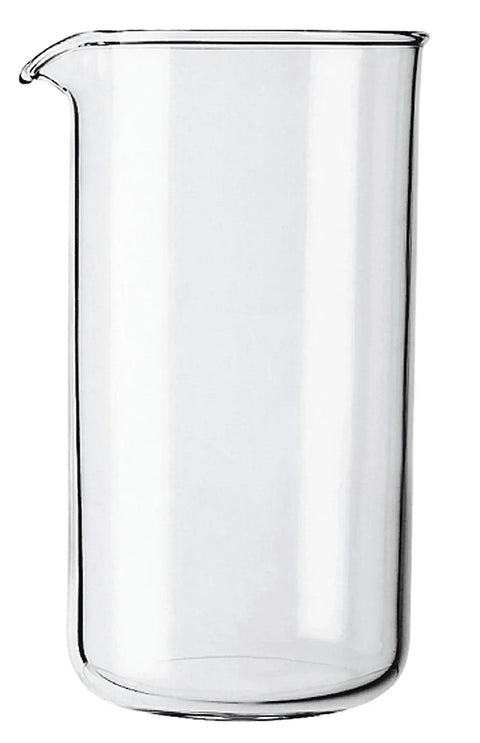GROSCHE Universal French press replacement glass beaker, clear borosilicate 3.3 glass, 34 oz (1000 mL)
