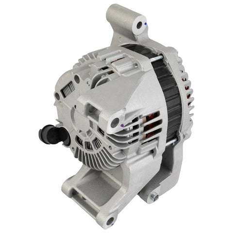Beefed-Up 110A 12V Alternator Replacement For Mazda 5 2008-2010, visible with 6-groove pulley, CW rotation, ER regulator, IF fan