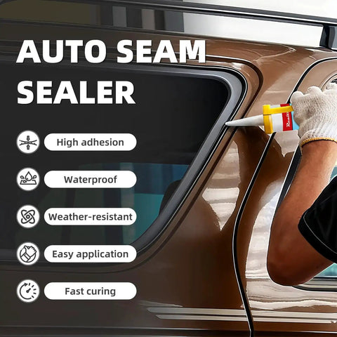 Applying heavy duty windshield adhesive and sealant 50ML fast curing formula for auto glass car windscreen RV window