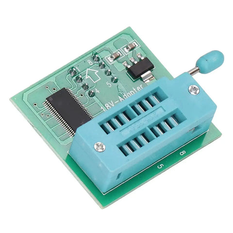 Pro Grade High Speed USB SPI Flash Programmer Kit for BIOS Chips and EEPROMs XP866 Universal Programmer circuit board top view