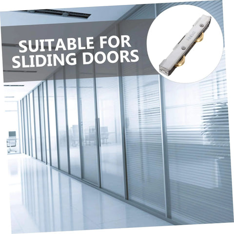 Slick Silent Pulley Roller Wheel for Sliding Glass Doors and Patio Doors Replacement Kit for Smooth Effortless Movement