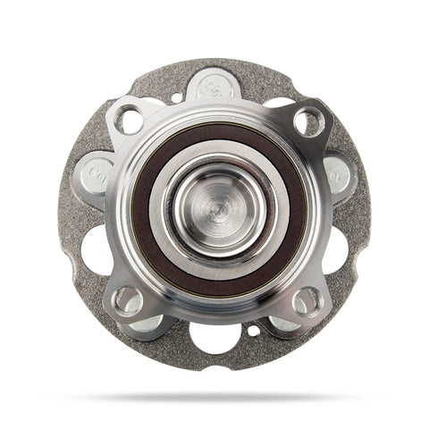 Front view of Pair Rear Wheel Hub Bearing Assembly 512344 For Honda CR V 2007 2011 Crosstour 2012 2015 Accord FWD 5 Lug