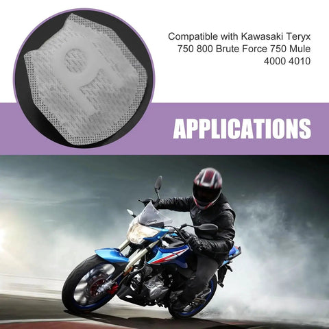 Motorcycle with image insert of 3 Pack Fuel Pump Strainer Filter For Suzuki Vehicles OEM Replacement 15420-05H00 High Quality Fuel Filter