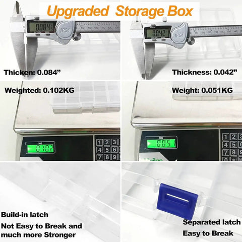 M4 Cabinet Screws Assortment Kit 25 To 50 Mm 100 Pcs pan washer head, upgraded storage box with built-in latch, thickness 0.084 inch