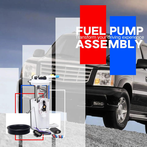 Drop In Electric Fuel Pump Assembly With Sensor And Sending Unit For 2002-2003 Cadillac Escalade V8 5.3L 6.0L, 2000-2003 Chevy Tahoe V8 4.8L 5.3L, 2000-2003 GMC Yukon V8 4.8L 5.3L Replaces OE FG0324 E3508M product display