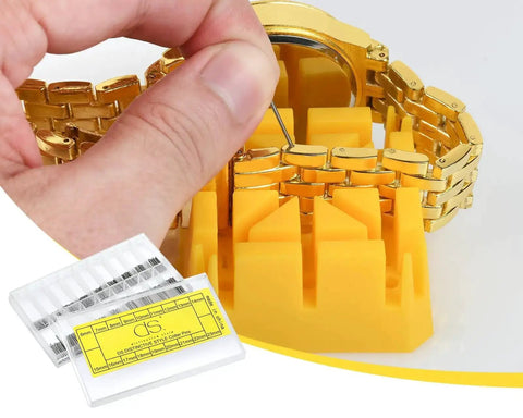 Using 360 Piece Watch Band Link Cotter Pins Set 6 To 23mm Stainless Steel Repair Kit for Metal Watch Straps with Storage Box