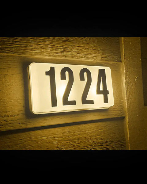 House number 1224 illuminated by BA9S LED Bulbs 10 Pack Mega Bundle 10 To 30V Warm White for vintage lights