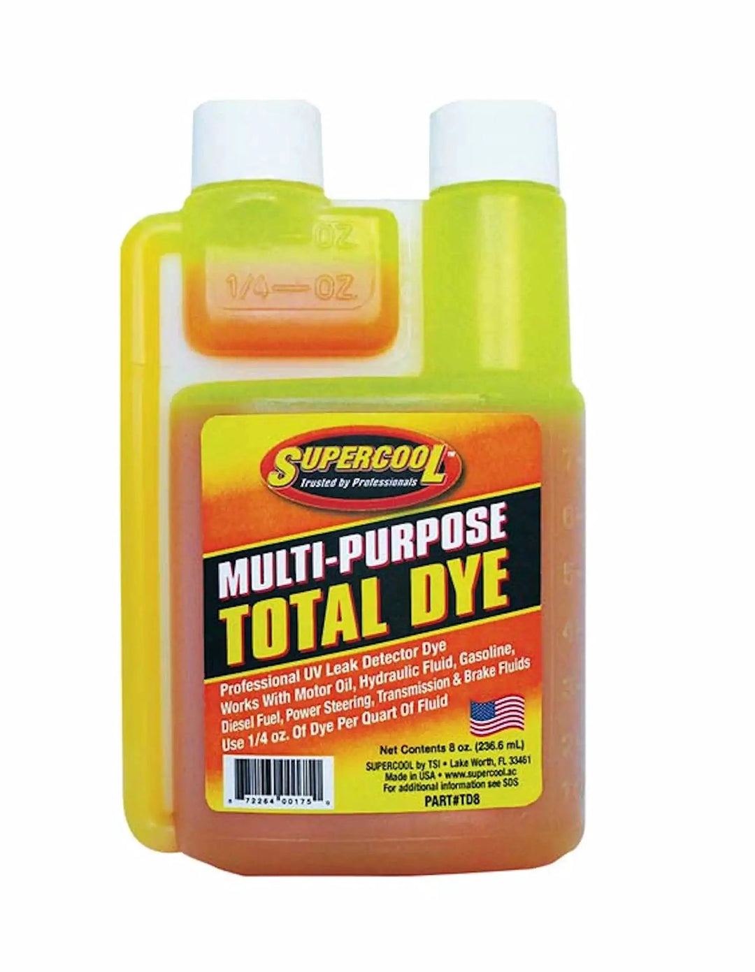 UV dye for motor oil - Total Dye TD8 8 Oz Self Measure...