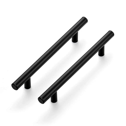 32 Pack 7.38 Inch Matte Black Cabinet Pulls Stainless Steel Kitchen Cupboard Handles With 5 Inch Center To Center Holes Ideal For Cabinets And Drawers Durable Rust Resistant Finish Easy Installation Modern Kitchen Hardware