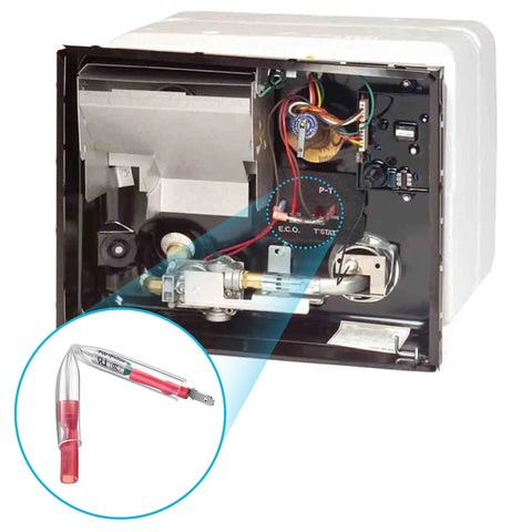 Enhon 10-piece water heater thermal cut-off kit for RV Atwood 93866 with red insulated leads