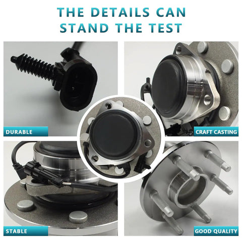 Front Wheel Bearing Hub Assembly 515054 Fits Cadillac Escalade 2002 2006 Chevrolet Avalanche 1500 Express 1500 2500