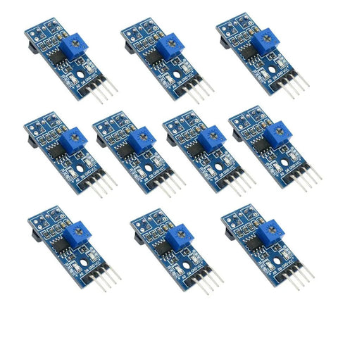 10 Pack TCRT5000 Infrared Reflective Sensor Module For Arduino And Smart Car Robots Obstacle Avoidance And Line Tracing