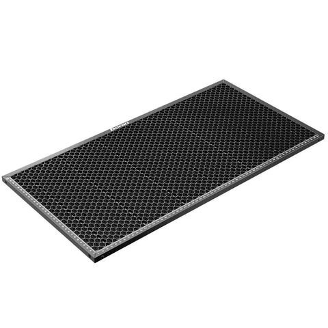 605x300mm Honeycomb Laser Bed For P2 And P2S CO2 Laser Cutter, Steel Honeycomb Cutting Bed With Silicone Feet, Pro Grade Bed That Flows With Slats