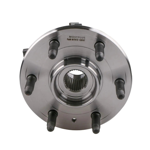 Front view of Beefy Front Wheel Bearing And Hub Assembly 515096X2 for Chevy GMC 4x4 trucks and SUVs, set of 2