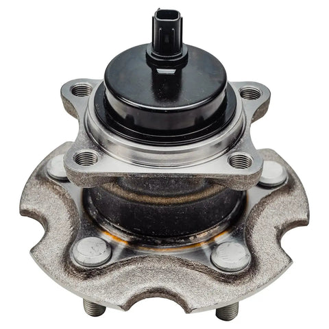 Front view of Pair Rear Wheel Bearing Hubs for Toyota C-HR RAV4 Corolla iM Lexus HS250h NX200t NX300 NX300h Scion tC iM