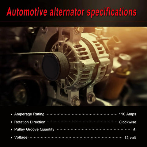 Close-up of Alternator Replacement For Hyundai Sonata 2006-2010 Optima 2006-2010 Magentis 2006-2010 Rondo 2007-2012