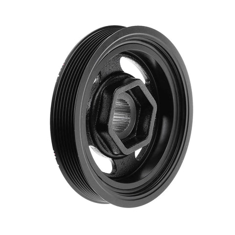 Engine Harmonic Balancer Crankshaft Pulley Direct Fit For Acura ILX TSX 2009 To 2012 And Honda Accord 2008 To 2010 Civic 2012 To 2015 CRV Crosstour 2015 L4 2.4L Premium Replacement 13810R40A02