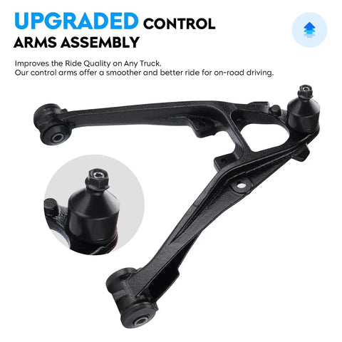 Chevy Front Lower Passenger Side Control Arm Replacement For 2007 To 2015 Silverado Suburban Tahoe GMC Sierra Yukon XL Avalanche