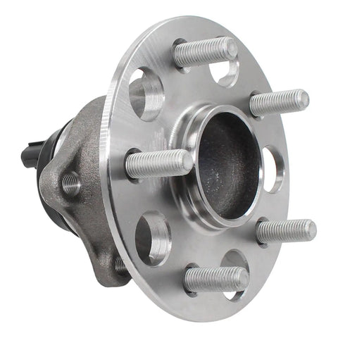Front view of rear left and right wheel bearing hub assembly set for Toyota Camry RAV4 C-HR and Lexus ES series 2019-2024