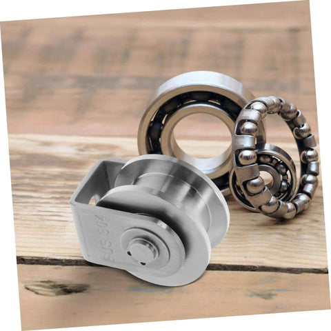 Stainless Steel Pulley Wheel Built Tough Heavy Duty Wire Rope Pulley For Sliding Doors And Rigging, smooth rolling mechanism