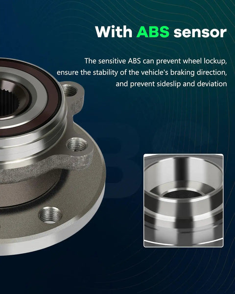 Wheel Bearing Hub Front And Rear With ABS For Audi A3 Quattro 2006 2013 Q3 Quattro 2015 2018 TT 2008 2009 And Volkswagen CC