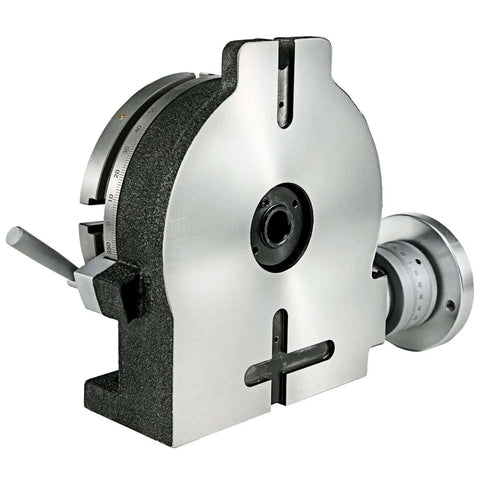 8 Inch Rotary Table With Horizontal And Vertical Tilt For Precision Milling And Drilling, HV8 3MT Shank