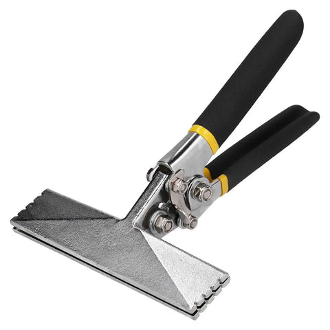 Metal Hand Seamer Pliers Straight Jaw 150mm For Sheet Metal Bending And Flattening, Ergonomic Grip, Safety Lock, Flat Panels Easy