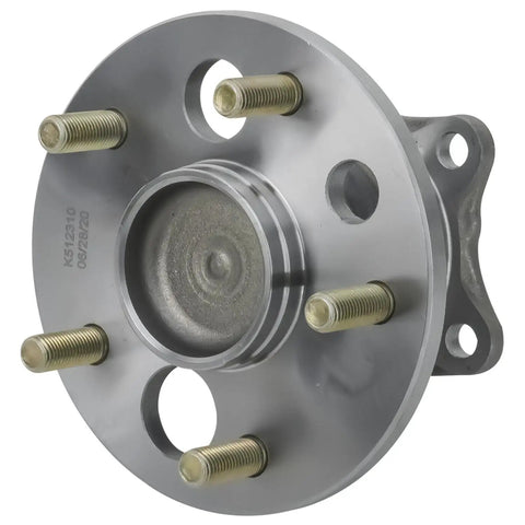 Rear Wheel Bearing Hub Assembly Fits 1992-2001 Toyota Camry, 1995-2004 Avalon, 5 Lug With ABS, close-up view of hub