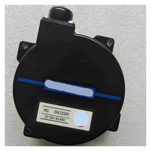 Industrial Grade Servo Motor With Uttsh B24rh Encoder for precise positioning and high torque control, one color finish.