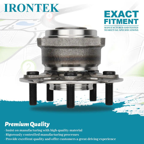 Rear Wheel Hub And Bearing Assembly Fits Honda CR V 2007 2011 EX EX L LX Crosstour 2010 2011 2012 2015 TF1 And Accord Crosstour With ABS