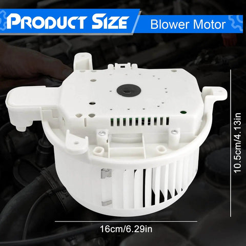 Brushless HVAC Heater Blower Motor For Front Side Install Fits Sequoia 2008-2022 And Sienna 2011-2020, Reliable Replacement Part