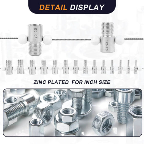 Nut And Bolt Thread Checker With 26 Male And Female Gauges 14 Inch And 12 Metric Quickly Check Inch Or Metric Nuts And Bolts