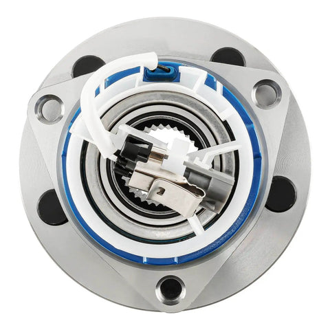 Front view of Front Wheel Hub Bearing Assembly With ABS 5 Lug For Buick LeSabre 2000-2005 And Compatible Models, 1 piece