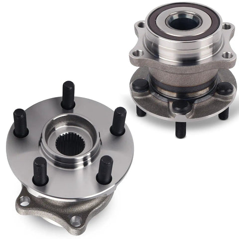 Rear Wheel Bearing And Hub Assembly Drop In Ready 5 Lug With ABS For Subaru Forester Impreza Crosstrek Legacy Outback WRX STI BRZ Toyota 86 Scion FR S 2008 Through 2021 Pair