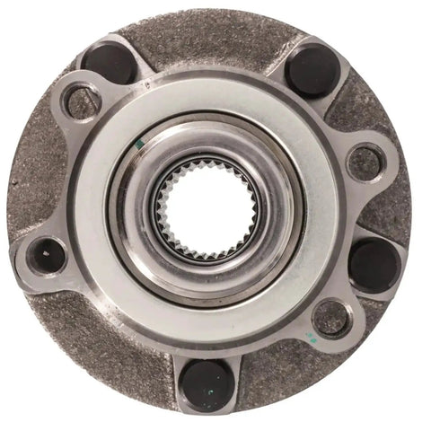 Front Hub Bearing Assembly For Nissan Leaf And Juke 2011 To 2017 With 4-Lug, ABS, 29-Spline Ball, Bolt-On Direct Fit, Pre-Greased
