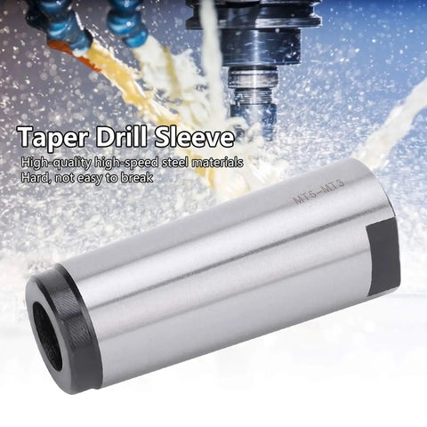 KANASI taper drill sleeve MT5-MT3 steel reducing adapter for lathe milling and CNC fixtures