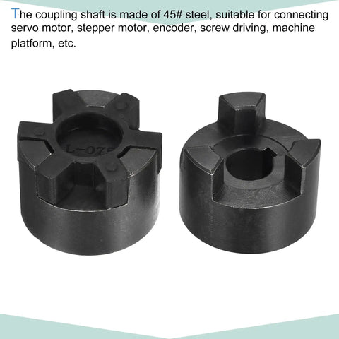 Beefy Flexible Coupling Shaft 14mm To 20mm Bore 53mm Length 44.5mm OD Motor Coupler Joint For Servo And Stepper Motors Encoder CNC