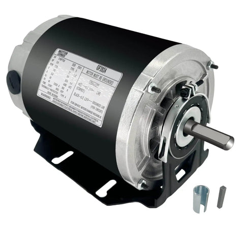 1/4 HP 115V Blower Motor 1725 RPM 48 Frame Replacement For Packard NBK20609 Emerson GE Baldor Dayton HVAC systems