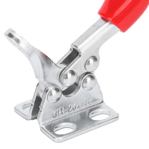 Heavy Duty Toggle Clamps Set Of Four Galvanized Iron Quick Release Woodworking Jigs And Fixtures For Welding And Assembly Built