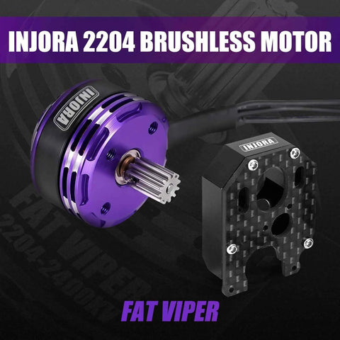 MBL32 G2 Waterproof Brushless ESC And 2204 Fat Viper Outrunner Motor for 1/24 Axial SCX24 upgrade close-up view